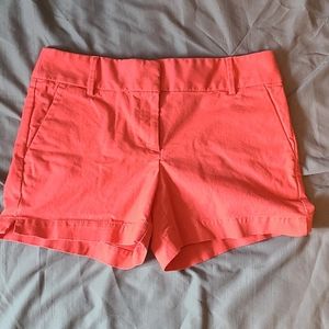 Loft Riviera shorts bright coral